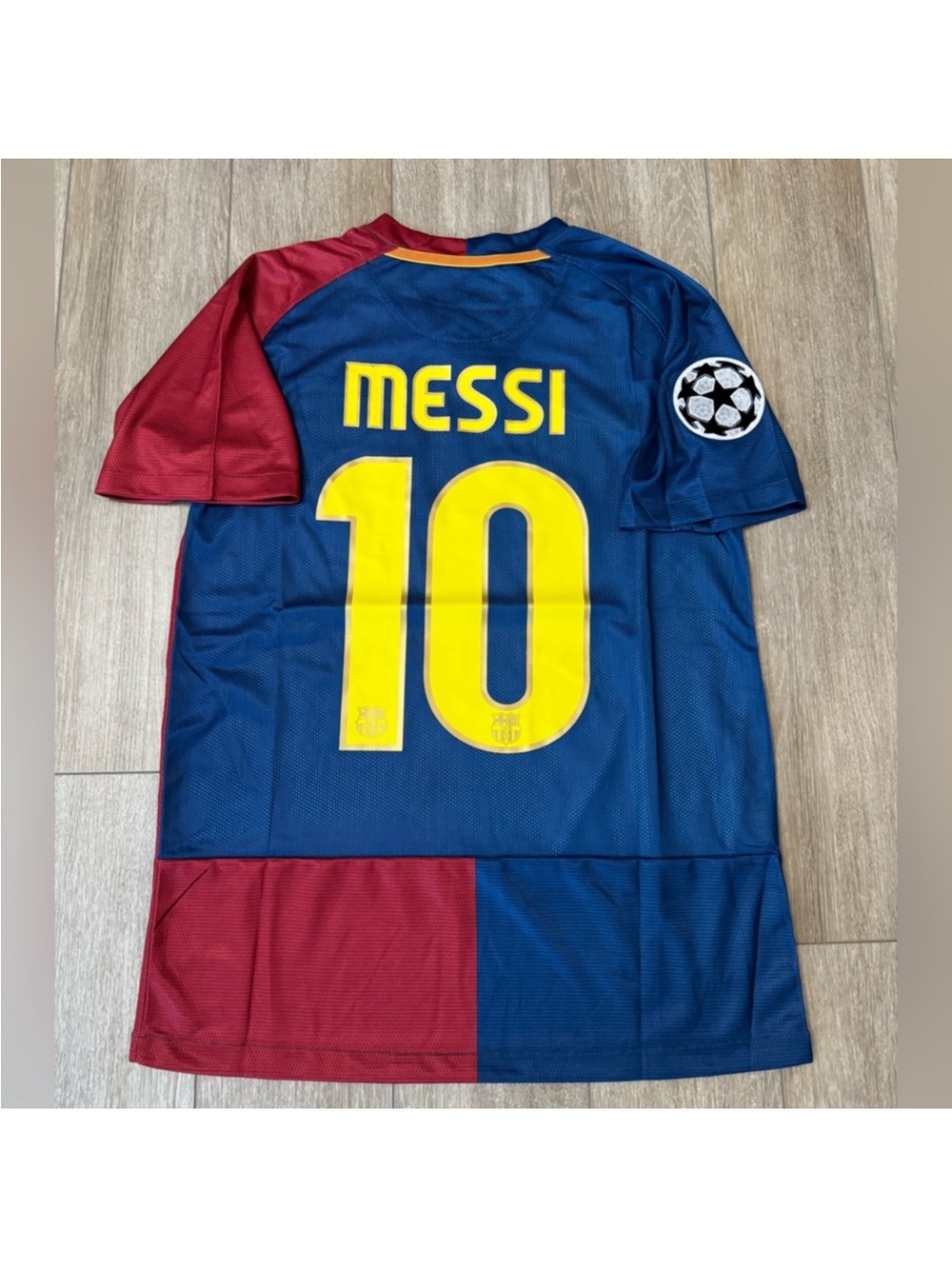 Nike FC Barcelona 2009 Final Champions League Jersey Messi #10